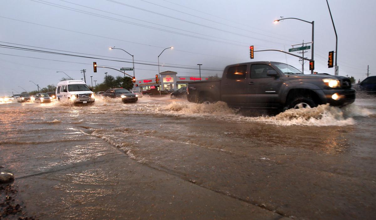 Monsoon storm in Tucson