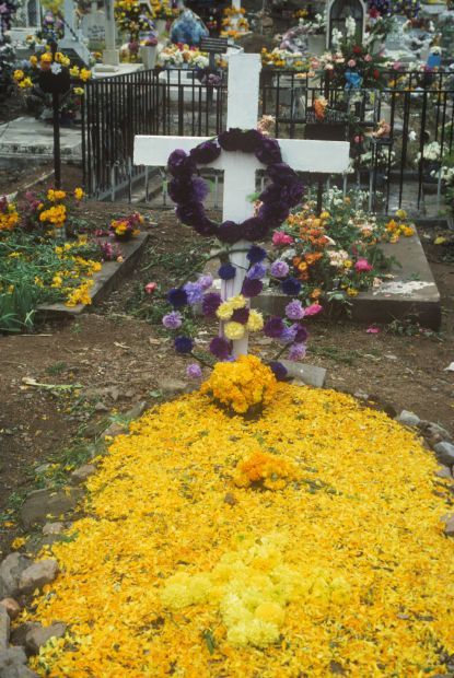 More marigold decorations