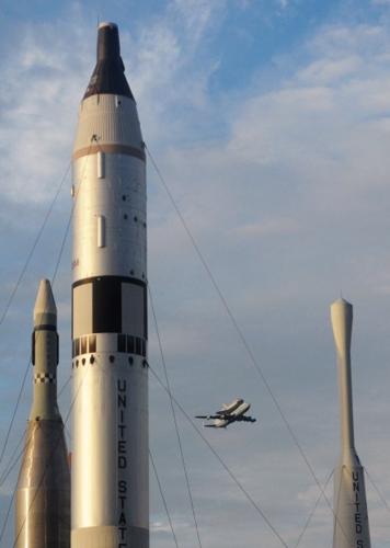 Space shuttle Endeavour's last stop