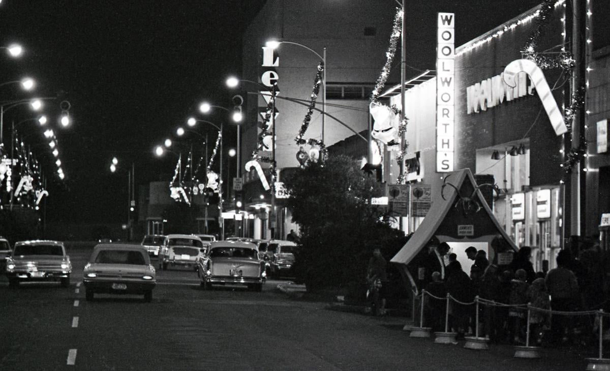 The Woolworth store in 1967, happier times