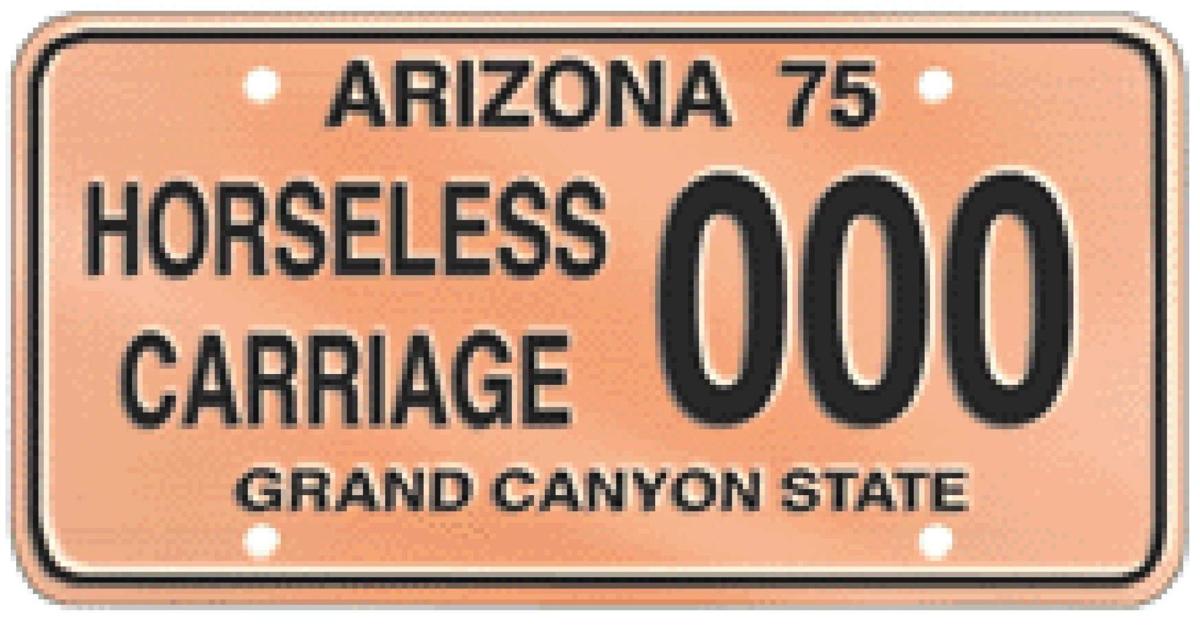 ARIZONA LICENSE PLATE