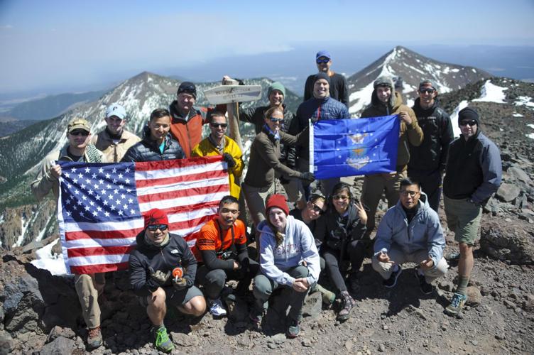 Airmen Take on 50 summits challenge