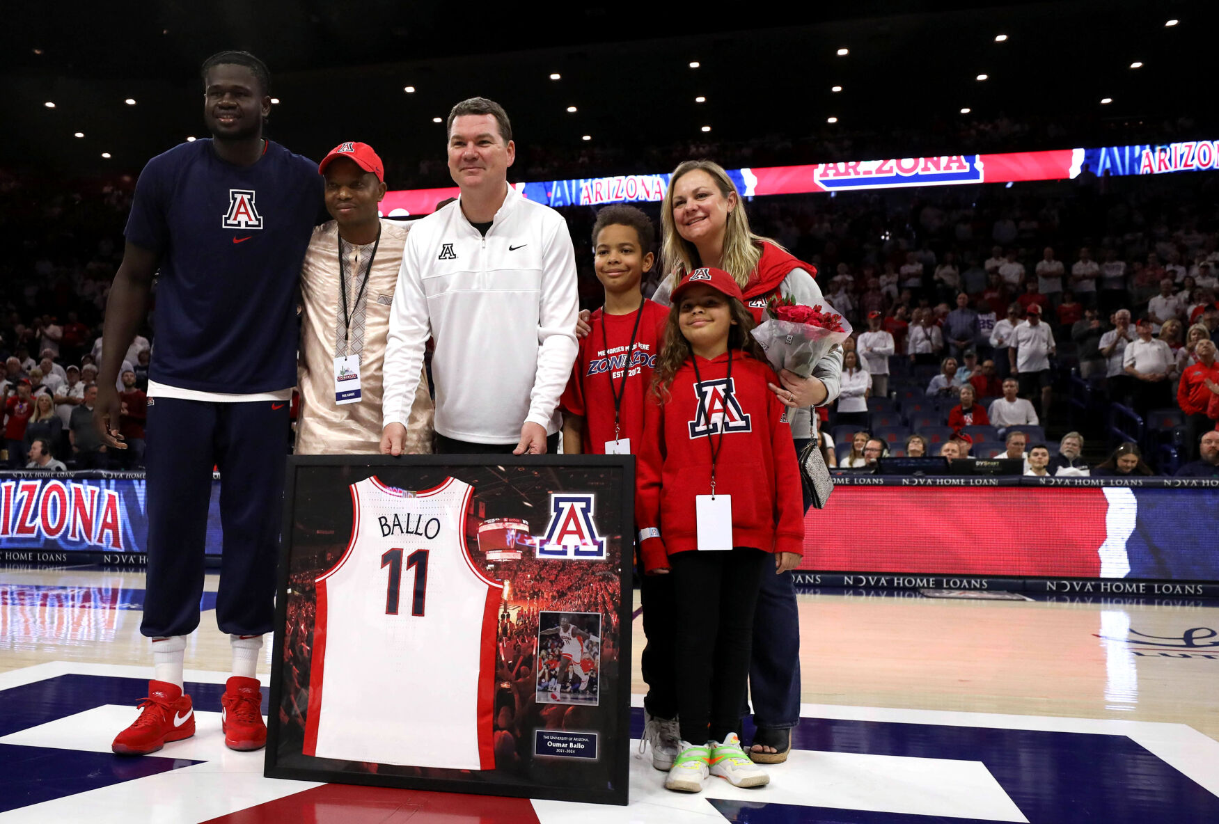 Bond Between UA’s Tommy Lloyd, Oumar Ballo Goes Beyond Hoops