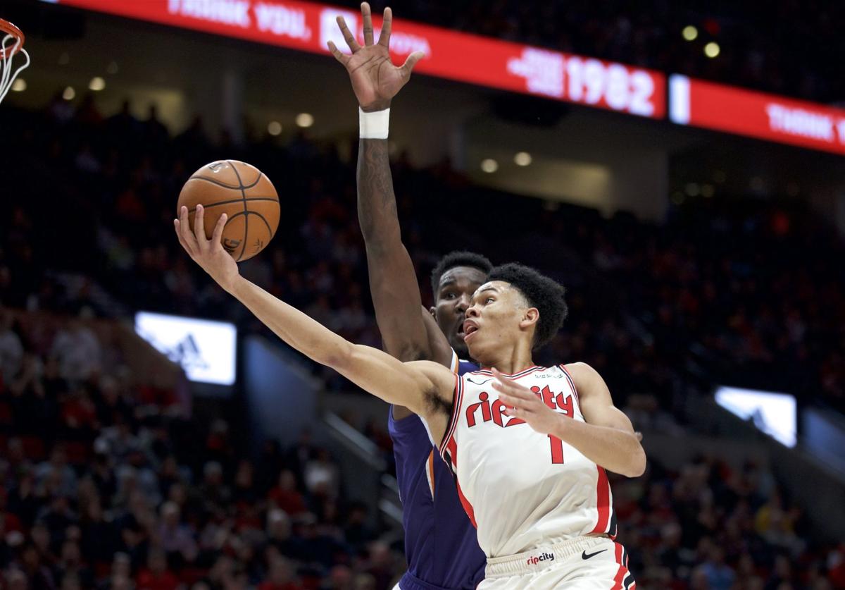 Suns Trail Blazers Basketball