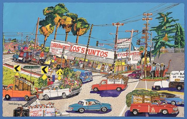 Cheech's Chicano art  