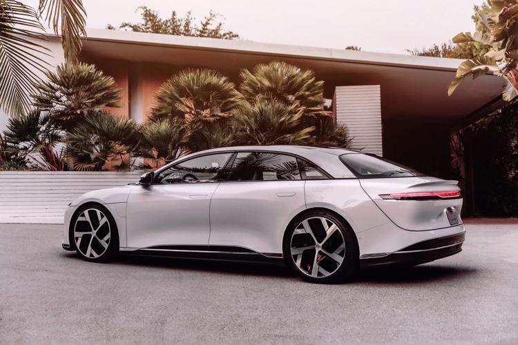 Lucid Motors unveils line of super powerful electric sedans