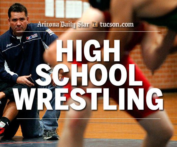 High school wrestling logo