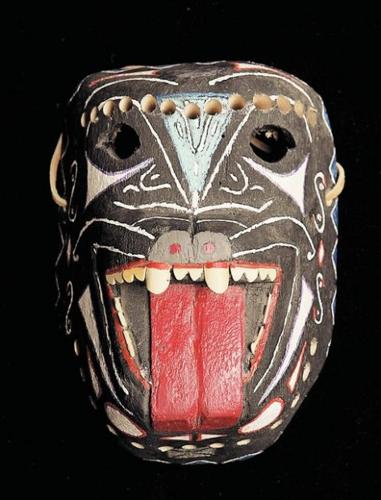 Masks reveal the maker's inner self (w/slide show and video)  