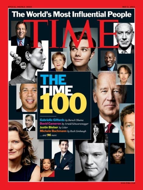 Time magazine names Giffords one of 100 most influential people ...