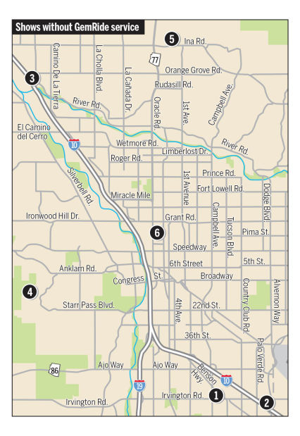 Your guide to the shows and shuttles of the '14 Gem, Mineral and Fossil ...