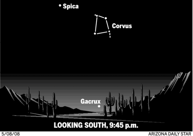 It's possible to see topmost star in Crux here  