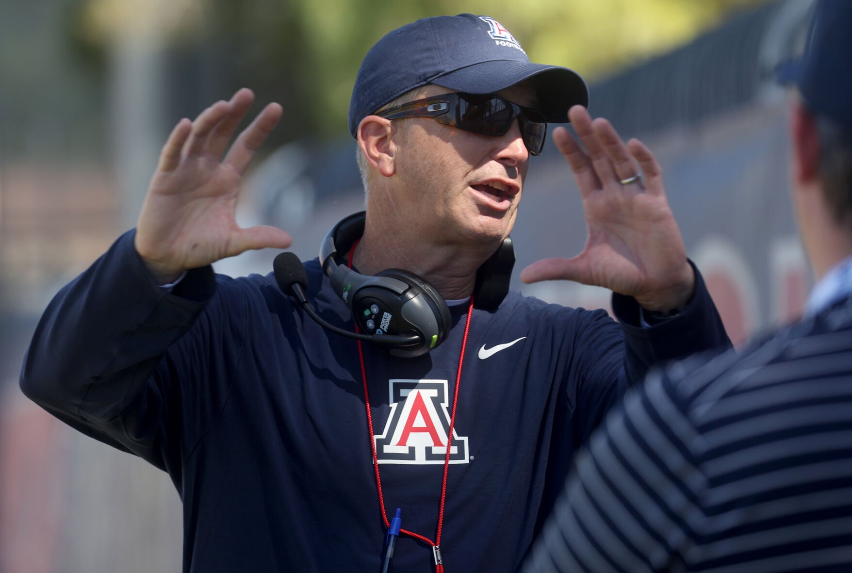 UA spring football practice