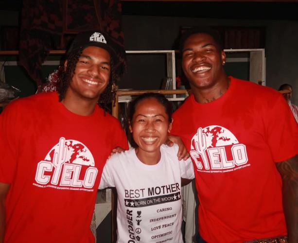 Genesis Smith and Kedrick Reescano