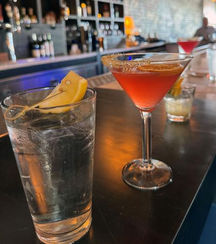 Expansive cocktail menu