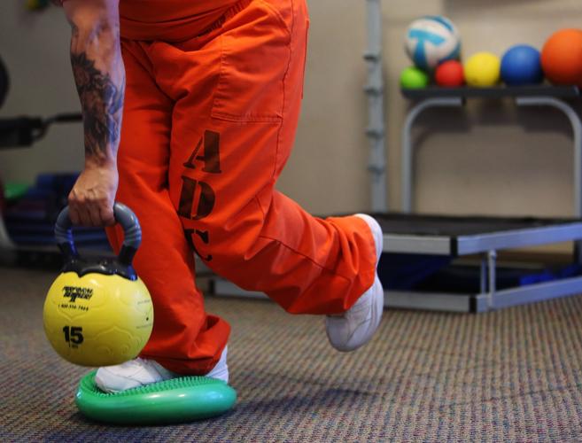 Inmates get physical therapy