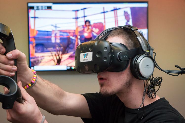 Virtual reality arcades entertain with immersive games