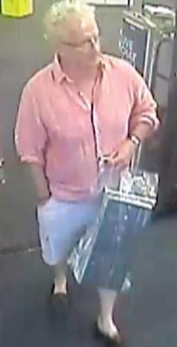 Police search for three people in connection with stolen items