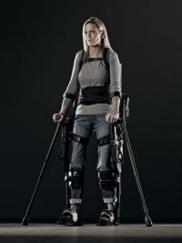 'Wearable robot' helping paralyzed Olympian to walk