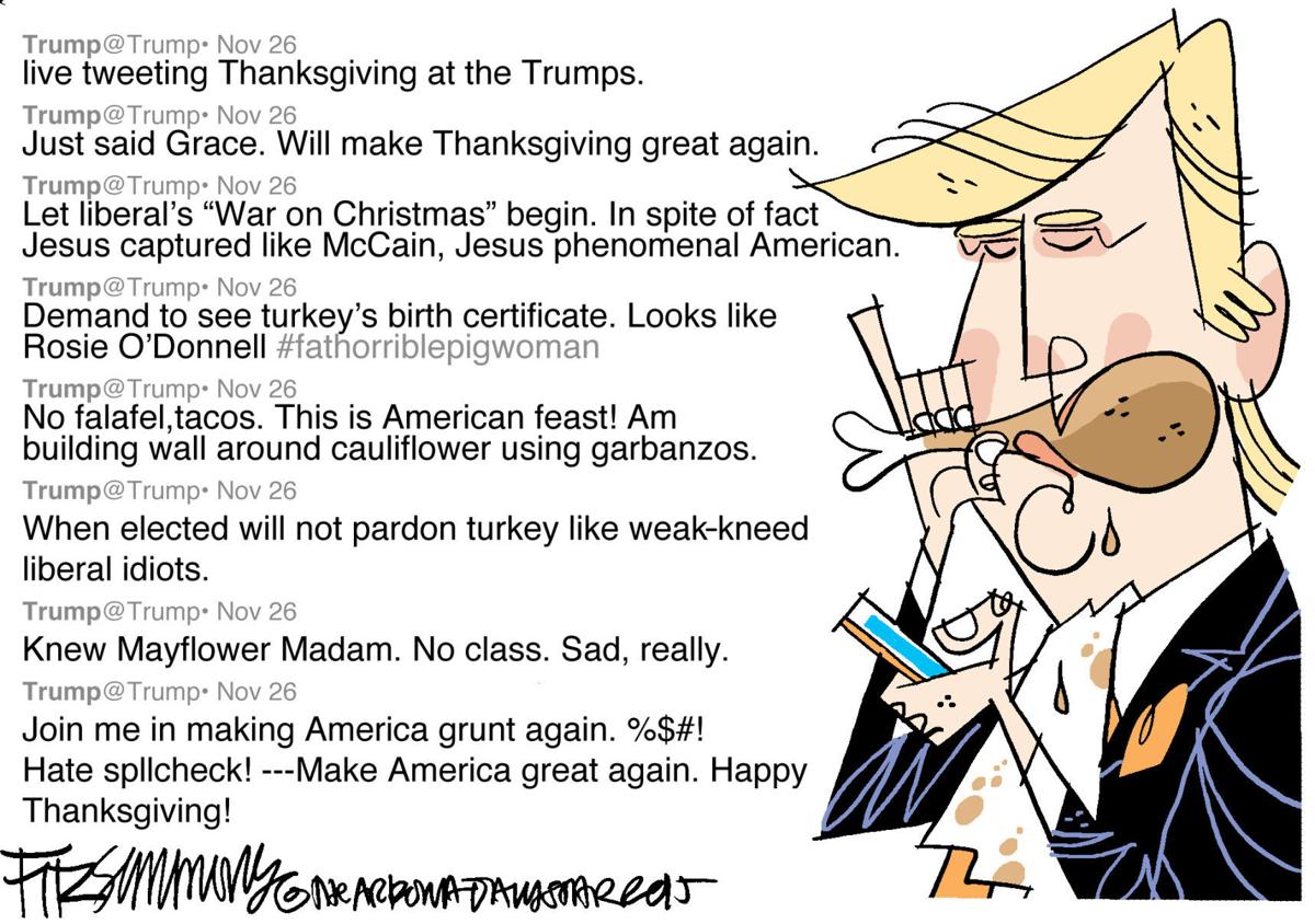 Daily Fitz Cartoon: Tweetsgiving