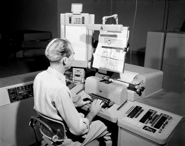 Printing press for Tucson Newspapers