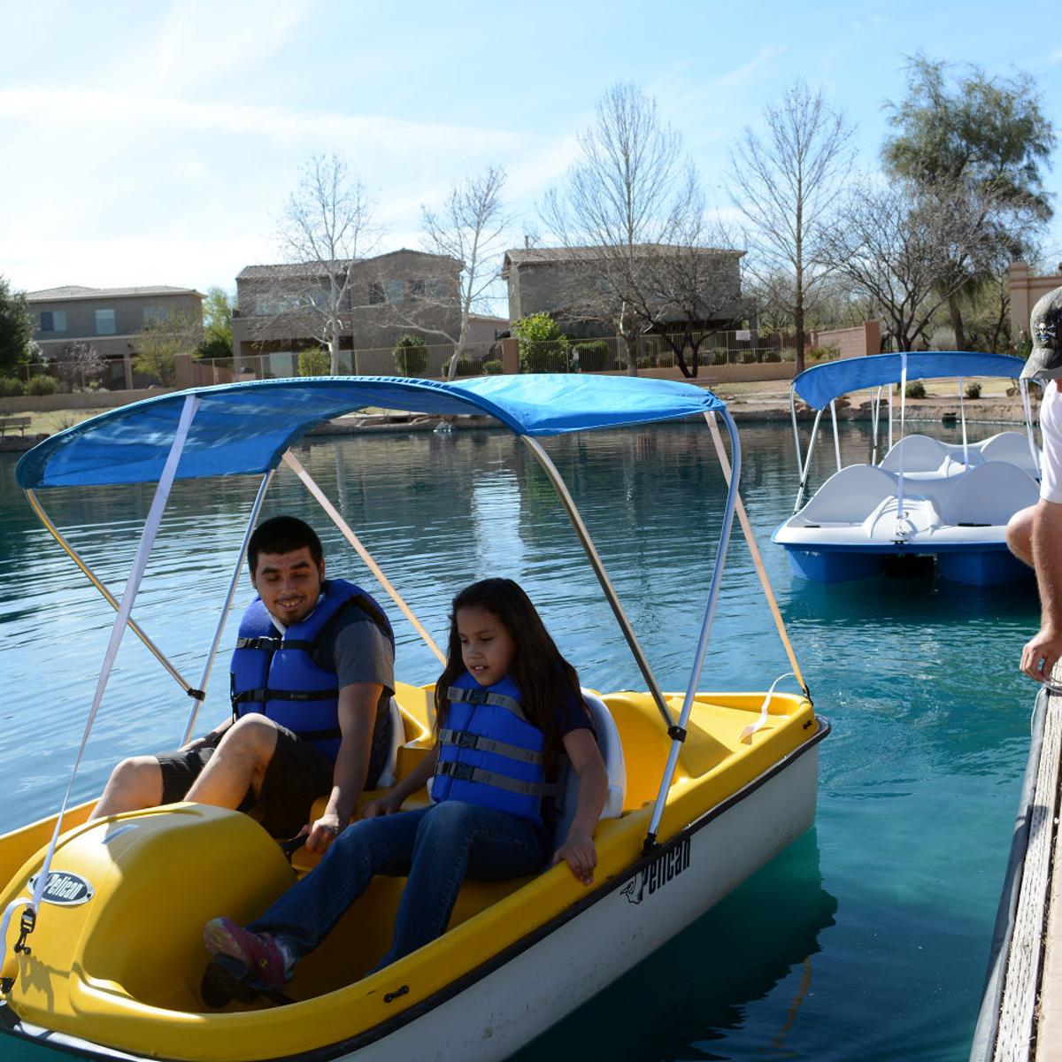 Pedal boats, kayaks now for rent at Sahuarita Lake | News About Tucson and  Southern Arizona Businesses | tucson.com