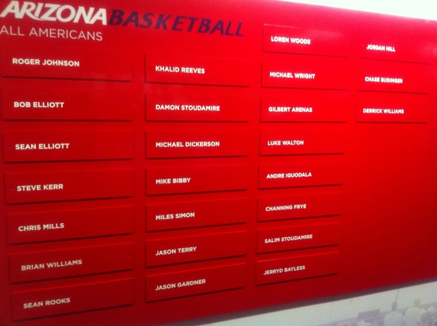 McKale Center hallways show Arizona basketball history