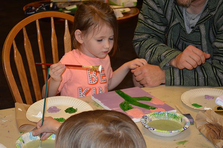 Paint nite at Bookmans offer fun and art for all