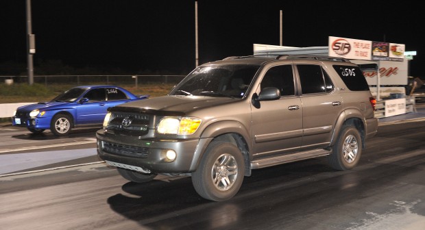 Track lets you race family sedan   