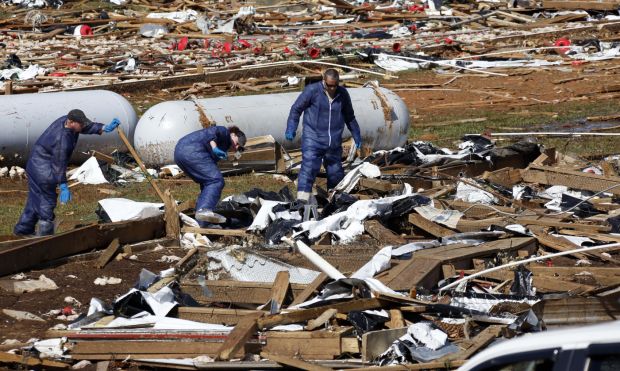 Weather damage and flooding around the U.S.