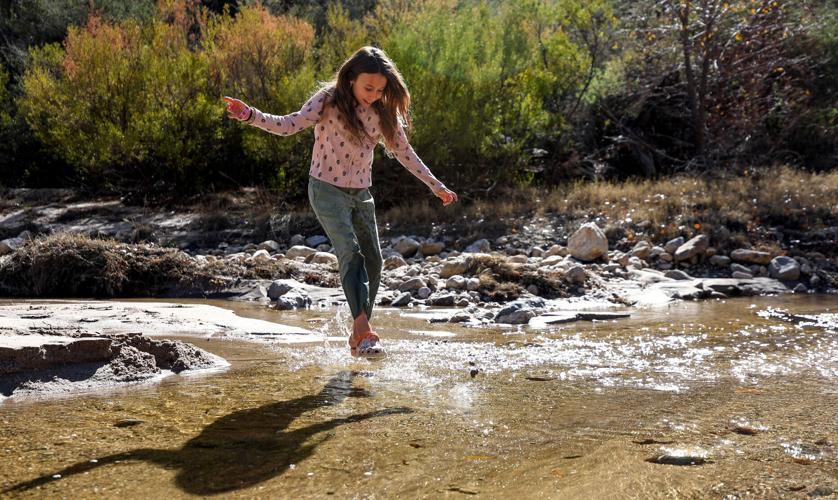 Water returns to Sabino Canyon