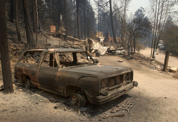 The Aspen Fire in 2003