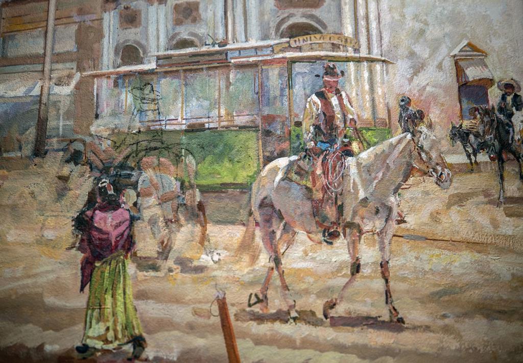 Neto S Tucson Self Taught Cowboy Artist Lassoed By Tucson Museum