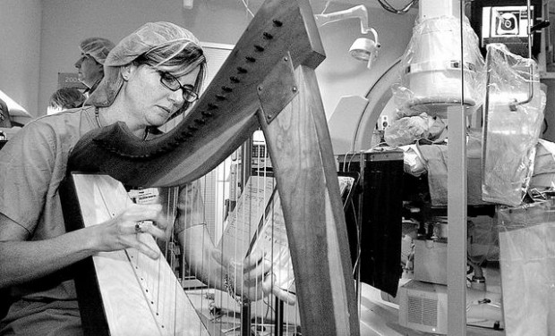 Doctors: Soothing harp music may help an arrhythmic heart  