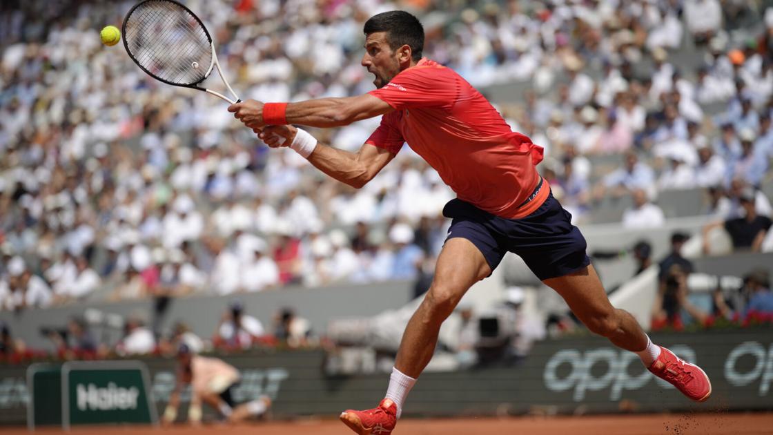 Djokovic eyes history with a 23rd Grand Slam title at the French Open