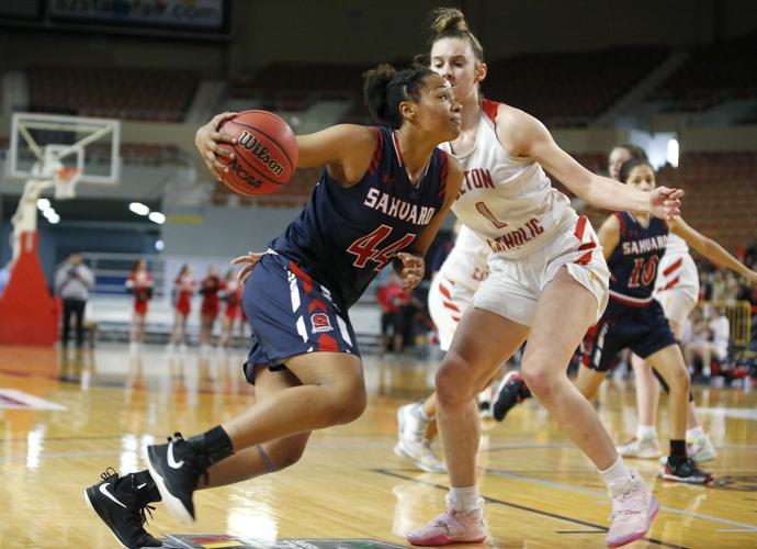 Sahuaro vs. Seton Catholic in Class 4A State Girls Basketball Championship (copy)