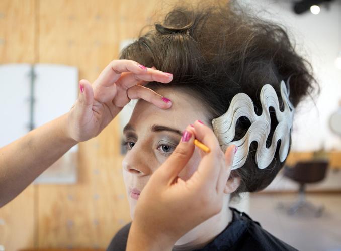 Bride of Frankenstein make-up