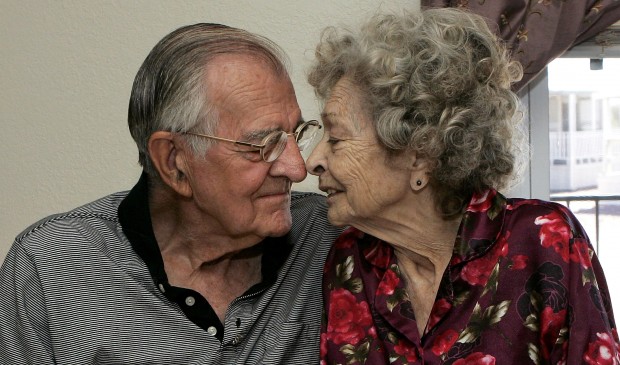 Love story of 60 years now plain to see for all   