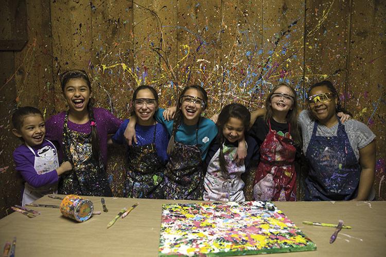 Girl Scouts artists