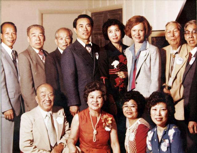 Kai family with First Lady Roslynn Carter in 1979