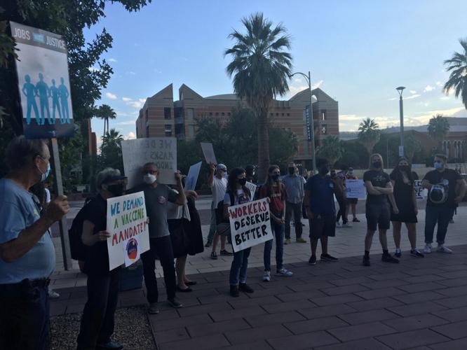 University of Arizona campus protest