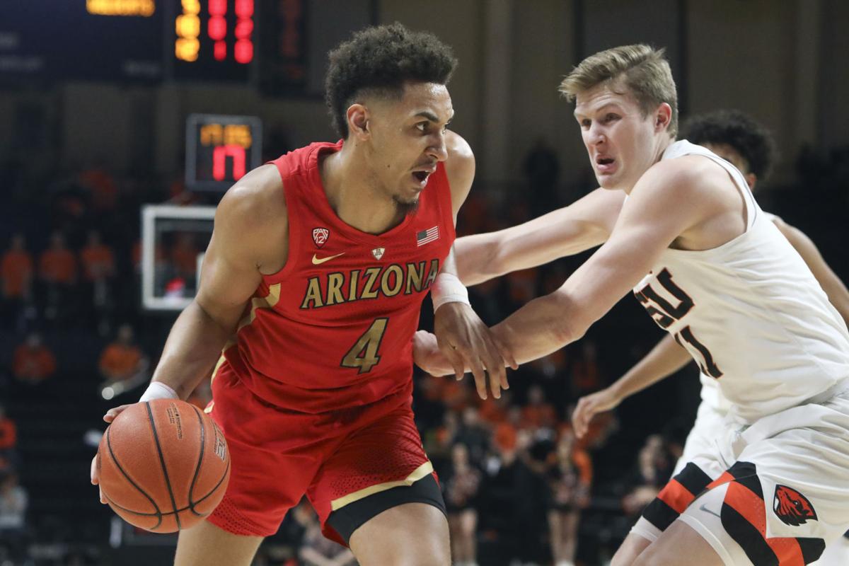 Photos Arizona Wildcats 74 Oregon State Beavers 72 Pac 12 Men S Basketball Arizona Wildcats Basketball Tucson Com