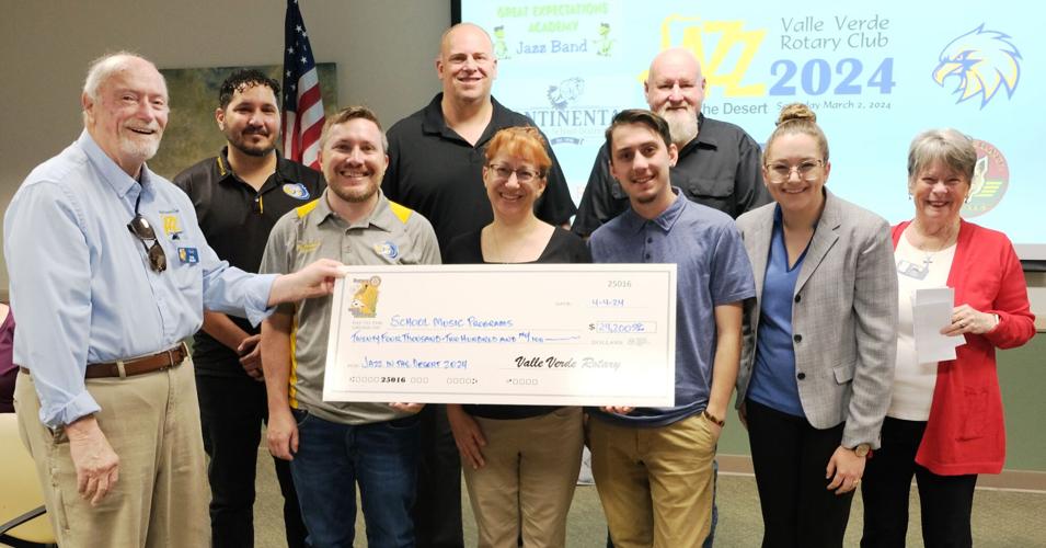 Valle Verde Rotary donation