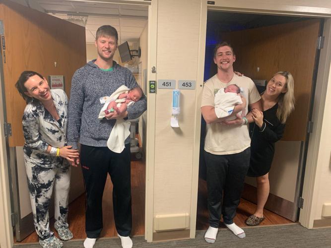 Sisters gave birth 90 minutes apart after sharing pandemic pregnancy experience