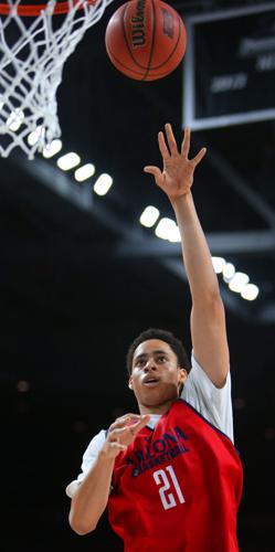 Arizona Wildcats practice
