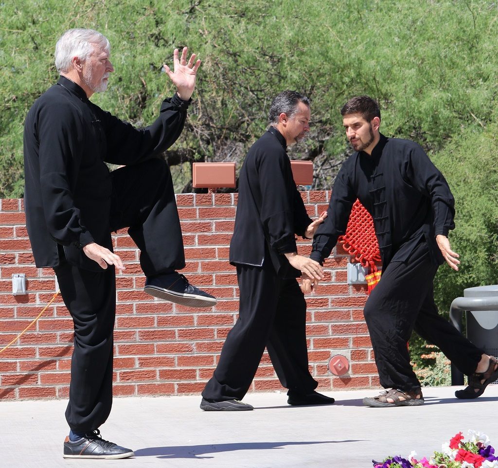 Tai Chi in the Garden