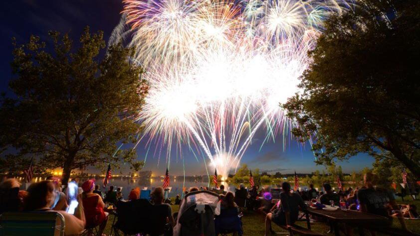US states that spend the most on fireworks