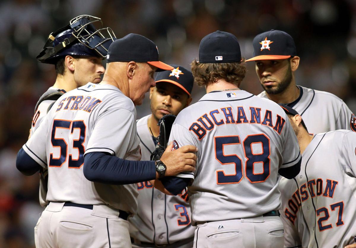 Astros Indians Baseball