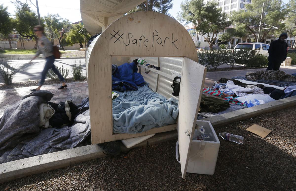 City to try to settle lawsuit over homeless protest downtown