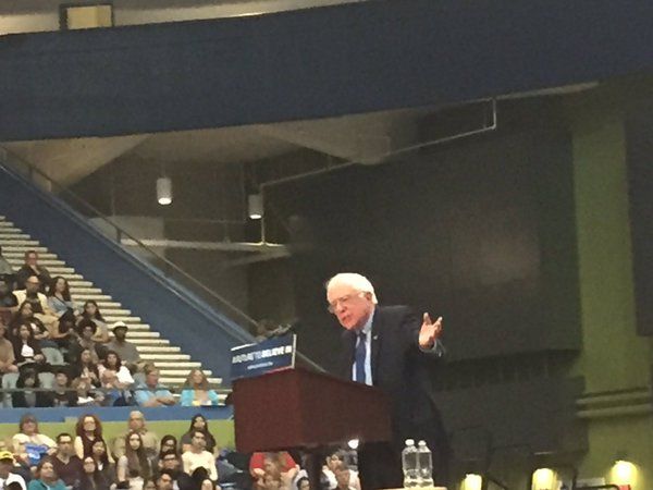 Bernie Sanders in Tucson