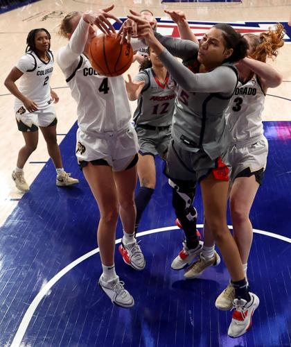 University of Arizona vs Colorado, womens basketball